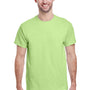 Gildan Mens Ultra Short Sleeve Crewneck T-Shirt - Mint Green
