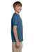 Gildan G200B Youth Ultra Short Sleeve Crewneck T-Shirt Indigo Blue Side