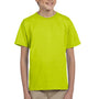 Gildan Youth Ultra Short Sleeve Crewneck T-Shirt - Safety Green