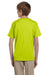 Gildan G200B Youth Ultra Short Sleeve Crewneck T-Shirt Safety Green Back