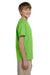 Gildan G200B Youth Ultra Short Sleeve Crewneck T-Shirt Lime Green Side