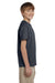 Gildan G200B Youth Ultra Short Sleeve Crewneck T-Shirt Charcoal Grey Side