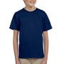 Gildan Youth Ultra Short Sleeve Crewneck T-Shirt - Navy Blue