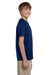 Gildan G200B Youth Ultra Short Sleeve Crewneck T-Shirt Navy Blue Side