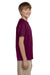 Gildan G200B Youth Ultra Short Sleeve Crewneck T-Shirt Maroon Side