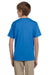 Gildan G200B Youth Ultra Short Sleeve Crewneck T-Shirt Iris Blue Back