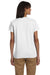 Gildan G200L Womens Ultra Short Sleeve Crewneck T-Shirt White Back