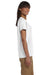 Gildan G200L Womens Ultra Short Sleeve Crewneck T-Shirt White Side