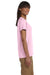 Gildan G200L Womens Ultra Short Sleeve Crewneck T-Shirt Light Pink Side