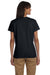Gildan G200L Womens Ultra Short Sleeve Crewneck T-Shirt Black Back