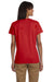 Gildan G200L Womens Ultra Short Sleeve Crewneck T-Shirt Red Back