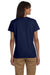 Gildan G200L Womens Ultra Short Sleeve Crewneck T-Shirt Navy Blue Back
