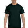 Gildan Mens Ultra Short Sleeve Crewneck T-Shirt w/ Pocket - Forest Green - Closeout