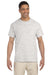Gildan G230 Mens Ultra Short Sleeve Crewneck T-Shirt w/ Pocket Ash Grey Front