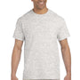 Gildan Mens Ultra Short Sleeve Crewneck T-Shirt w/ Pocket - Ash Grey