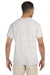 Gildan G230 Mens Ultra Short Sleeve Crewneck T-Shirt w/ Pocket Ash Grey Back