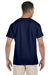 Gildan G230 Mens Ultra Short Sleeve Crewneck T-Shirt w/ Pocket Navy Blue Back