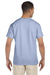 Gildan G230 Mens Ultra Short Sleeve Crewneck T-Shirt w/ Pocket Light Blue Back