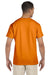 Gildan G230 Mens Ultra Short Sleeve Crewneck T-Shirt w/ Pocket Safety Orange Back