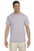 Gildan G230 Mens Ultra Short Sleeve Crewneck T-Shirt w/ Pocket Sport Grey Front