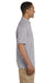 Gildan G380 Mens Short Sleeve Polo Shirt Sport Grey Side