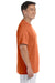 Gildan G420 Mens Performance Jersey Moisture Wicking Short Sleeve Crewneck T-Shirt Texas Orange Side