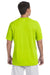 Gildan G420 Mens Performance Jersey Moisture Wicking Short Sleeve Crewneck T-Shirt Safety Green Back