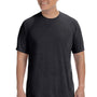 Gildan Mens Performance Jersey Moisture Wicking Short Sleeve Crewneck T-Shirt - Black