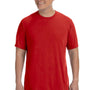 Gildan Mens Performance Jersey Moisture Wicking Short Sleeve Crewneck T-Shirt - Red