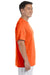 Gildan G420 Mens Performance Jersey Moisture Wicking Short Sleeve Crewneck T-Shirt Orange Side