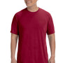 Gildan Mens Performance Jersey Moisture Wicking Short Sleeve Crewneck T-Shirt - Cardinal Red - Closeout
