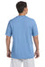 Gildan G420 Mens Performance Jersey Moisture Wicking Short Sleeve Crewneck T-Shirt Carolina Blue Back