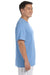 Gildan G420 Mens Performance Jersey Moisture Wicking Short Sleeve Crewneck T-Shirt Carolina Blue Side