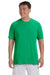 Gildan G420 Mens Performance Jersey Moisture Wicking Short Sleeve Crewneck T-Shirt Irish Green Front
