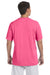 Gildan G420 Mens Performance Jersey Moisture Wicking Short Sleeve Crewneck T-Shirt Safety Pink Back