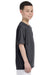 Gildan G420B Youth Performance Jersey Moisture Wicking Short Sleeve Crewneck T-Shirt Charcoal Grey Side