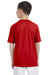 Gildan G420B Youth Performance Jersey Moisture Wicking Short Sleeve Crewneck T-Shirt Red Back