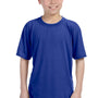Gildan Youth Performance Jersey Moisture Wicking Short Sleeve Crewneck T-Shirt - Royal Blue