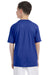 Gildan G420B Youth Performance Jersey Moisture Wicking Short Sleeve Crewneck T-Shirt Royal Blue Back
