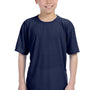 Gildan Youth Performance Jersey Moisture Wicking Short Sleeve Crewneck T-Shirt - Navy Blue