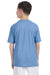 Gildan G420B Youth Performance Jersey Moisture Wicking Short Sleeve Crewneck T-Shirt Carolina Blue Back