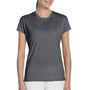 Gildan Womens Performance Jersey Moisture Wicking Short Sleeve Crewneck T-Shirt - Charcoal Grey - Closeout