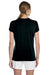 Gildan G420L Womens Performance Jersey Moisture Wicking Short Sleeve Crewneck T-Shirt Black Back