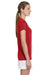 Gildan G420L Womens Performance Jersey Moisture Wicking Short Sleeve Crewneck T-Shirt Red Side