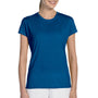 Gildan Womens Performance Jersey Moisture Wicking Short Sleeve Crewneck T-Shirt - Royal Blue - Closeout