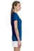 Gildan G420L Womens Performance Jersey Moisture Wicking Short Sleeve Crewneck T-Shirt Royal Blue Side