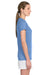 Gildan G420L Womens Performance Jersey Moisture Wicking Short Sleeve Crewneck T-Shirt Carolina Blue Side