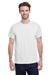Gildan G500 Mens Short Sleeve Crewneck T-Shirt White Front