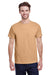 Gildan G500 Mens Short Sleeve Crewneck T-Shirt Old Gold Front