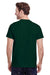 Gildan G500 Mens Short Sleeve Crewneck T-Shirt Forest Green Back